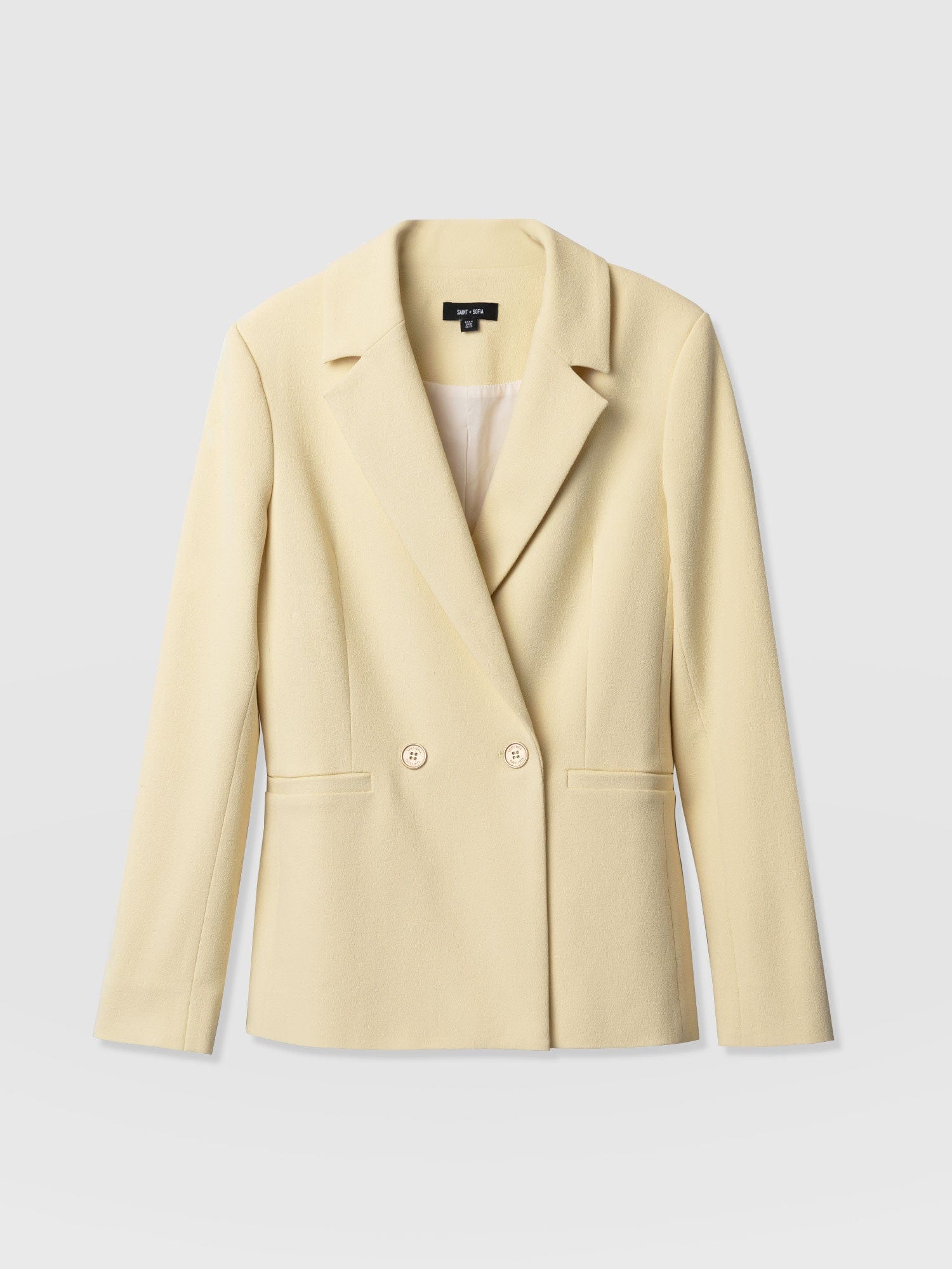 Carmen Blazer Yellow - Women's Blazers | Saint + Sofia® UK