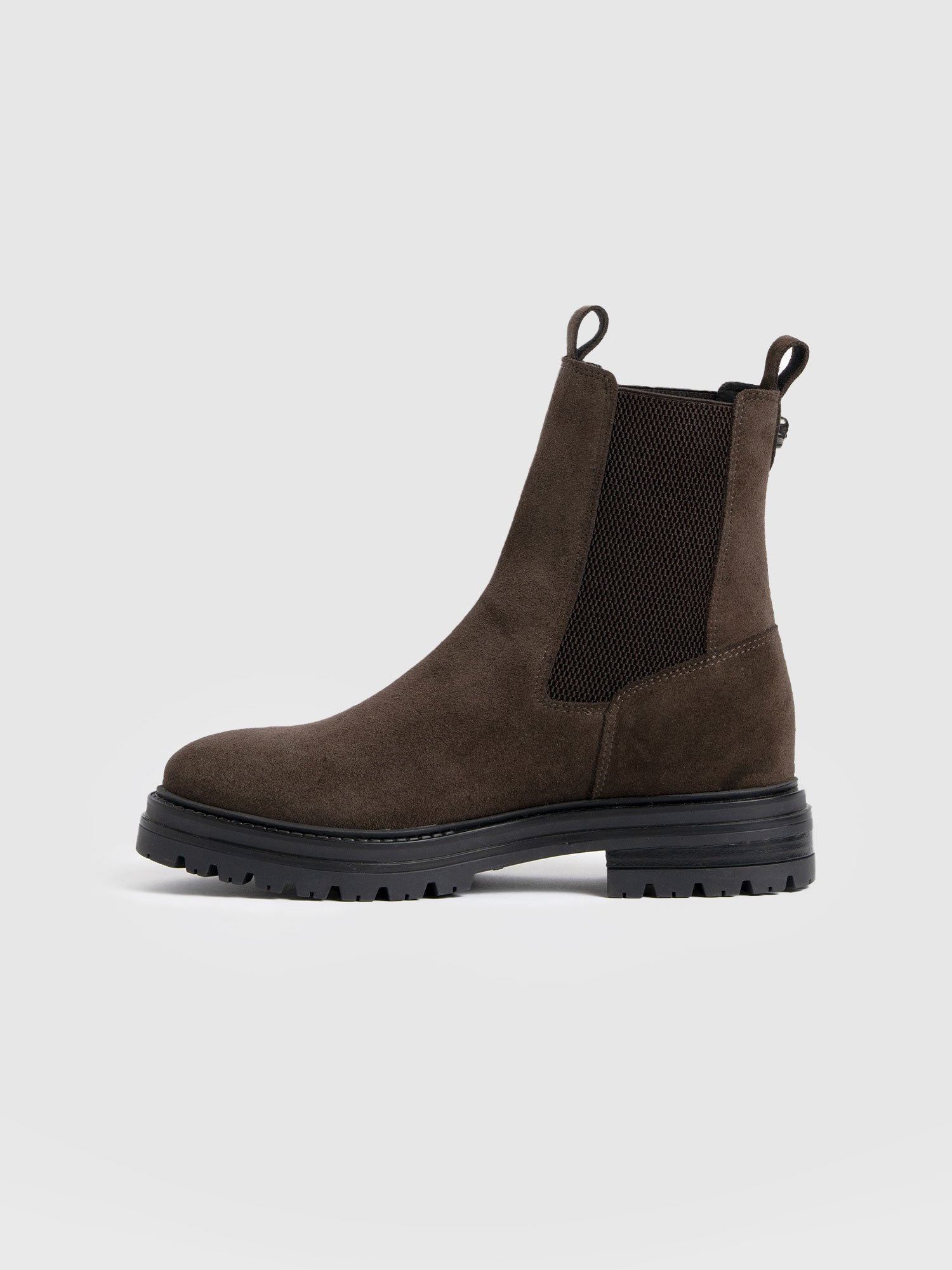 Carnaby Chelsea Boot - Chocolate Suede