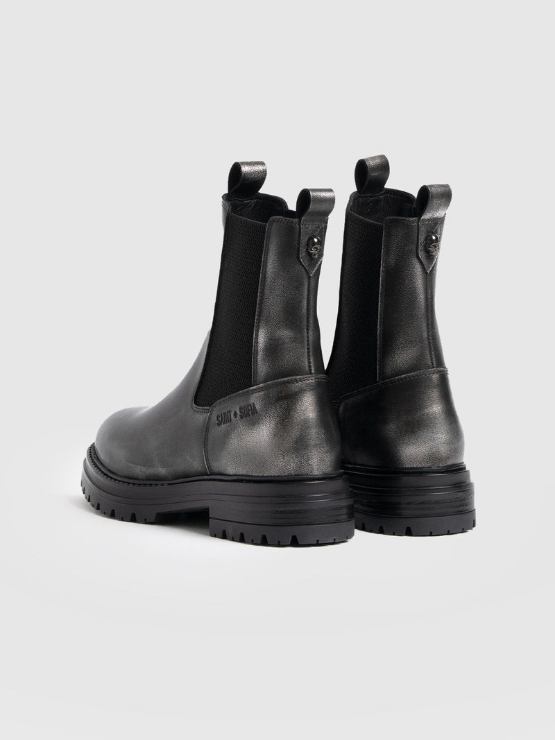 Carnaby Chelsea Boot - Gunmetal