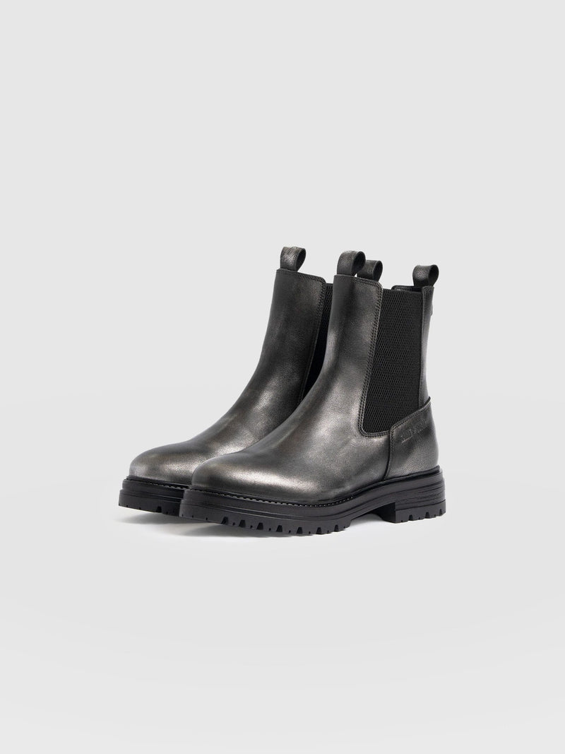 Carnaby Chelsea Boot - Gunmetal