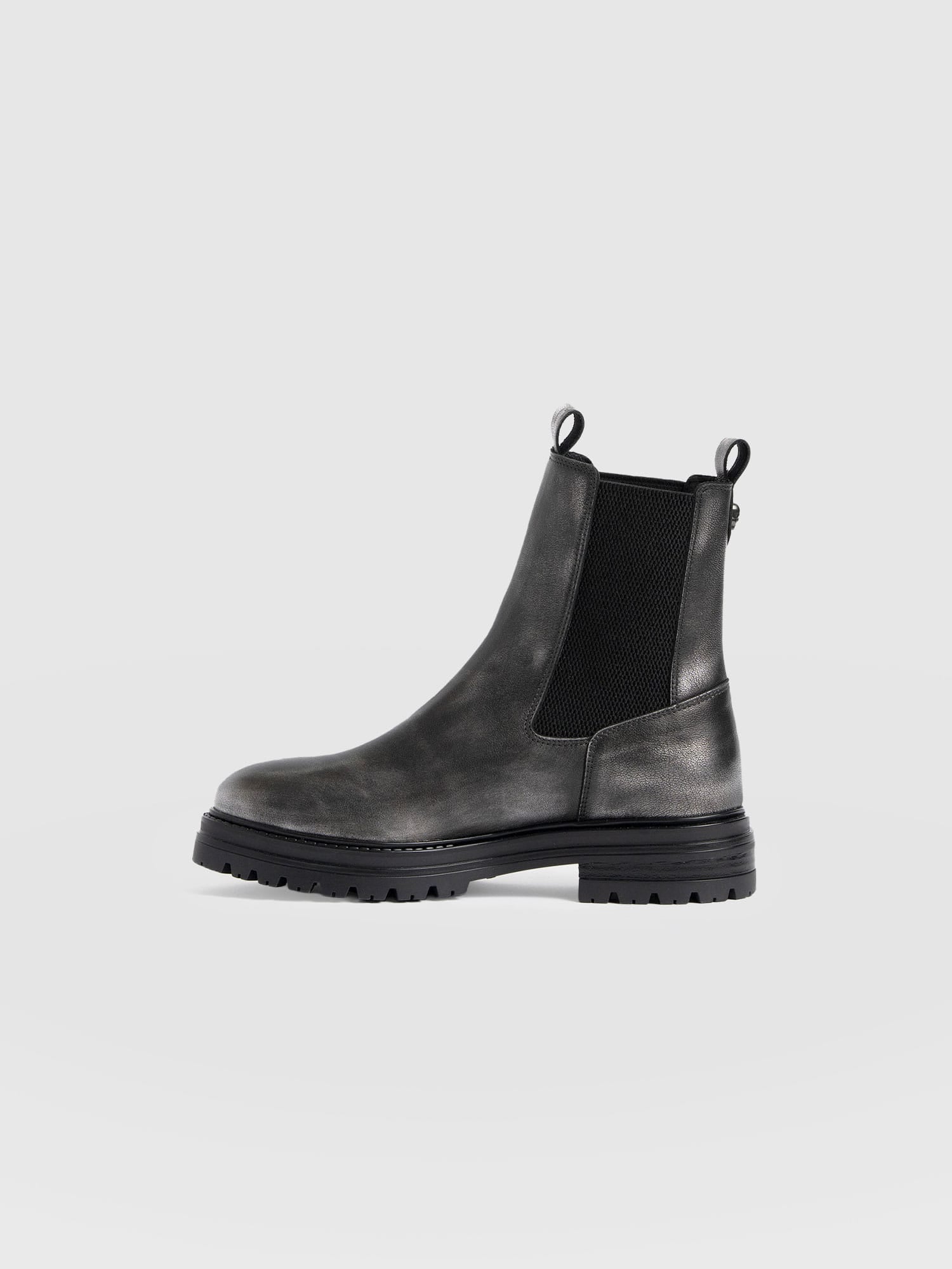 Carnaby Chelsea Boot - Gunmetal