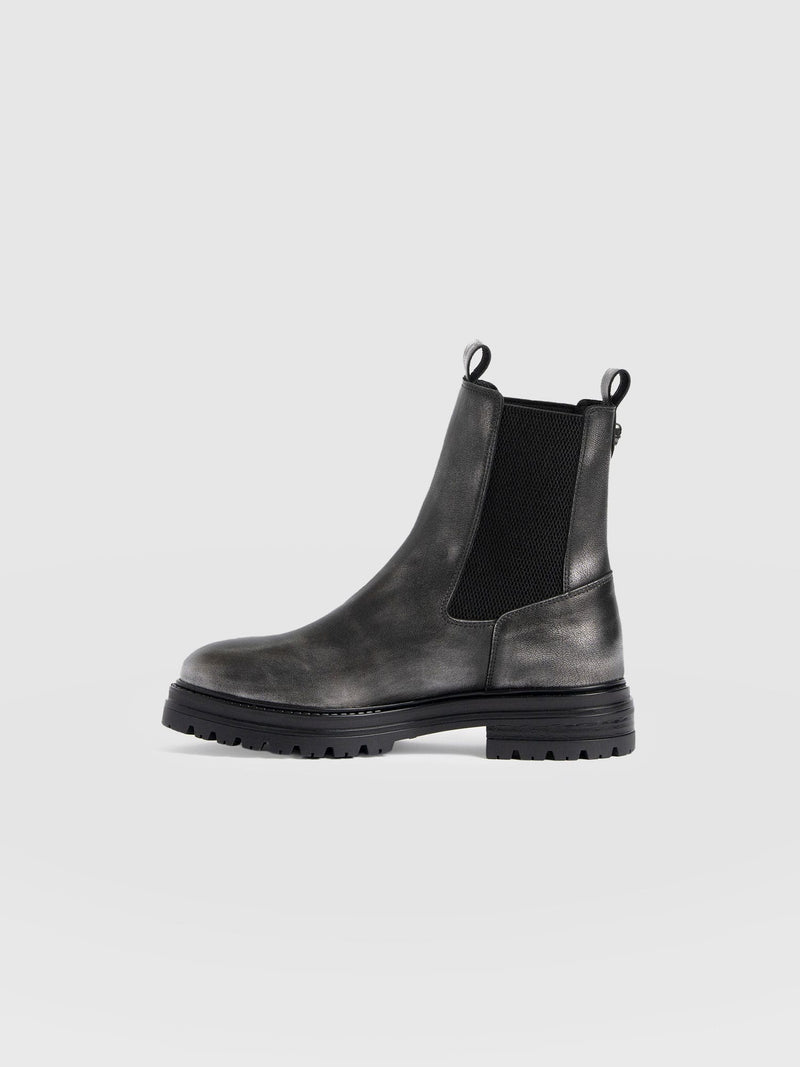 Carnaby Chelsea Boot - Gunmetal