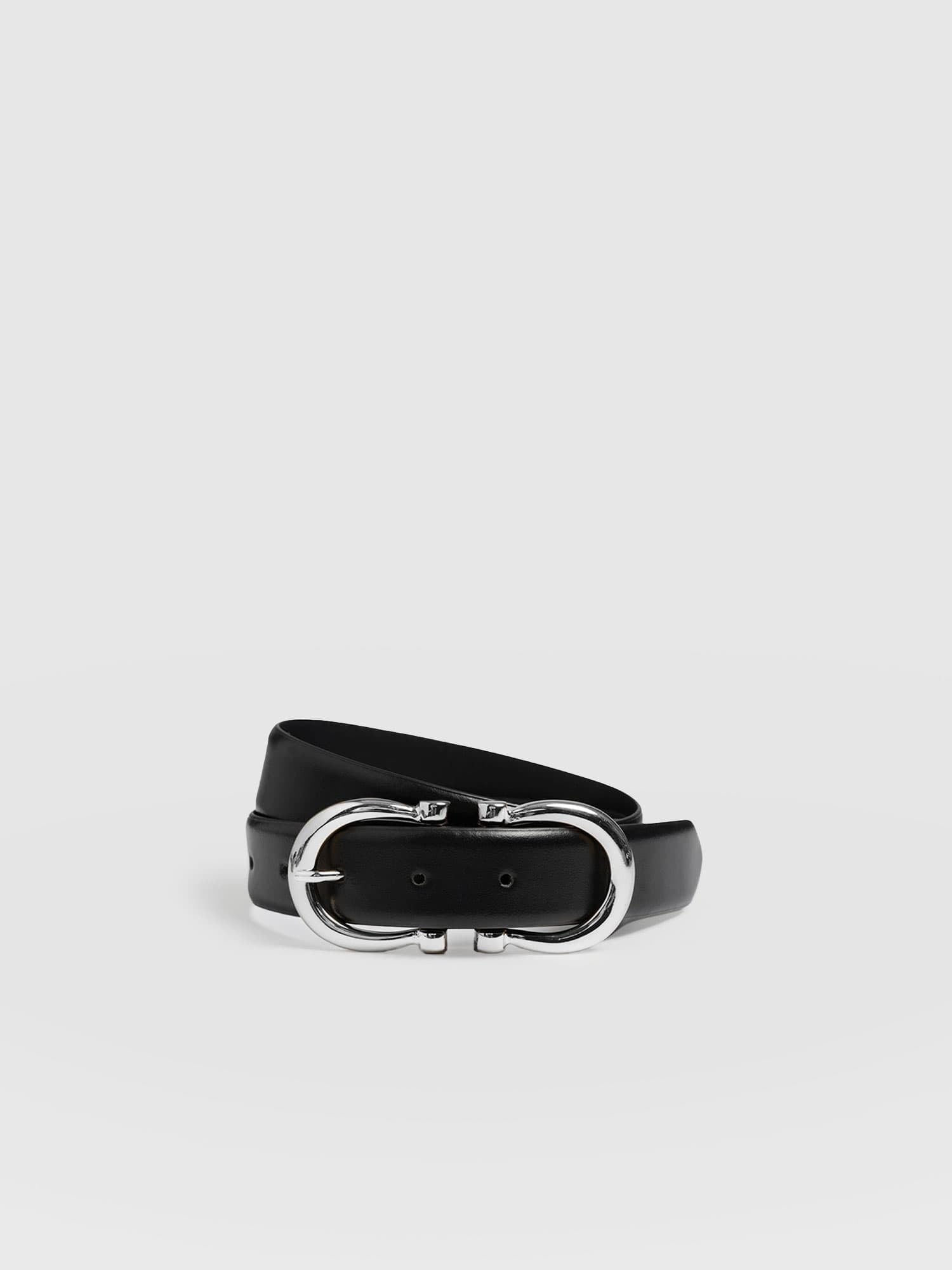 Chelsea Belt - Black/Silver