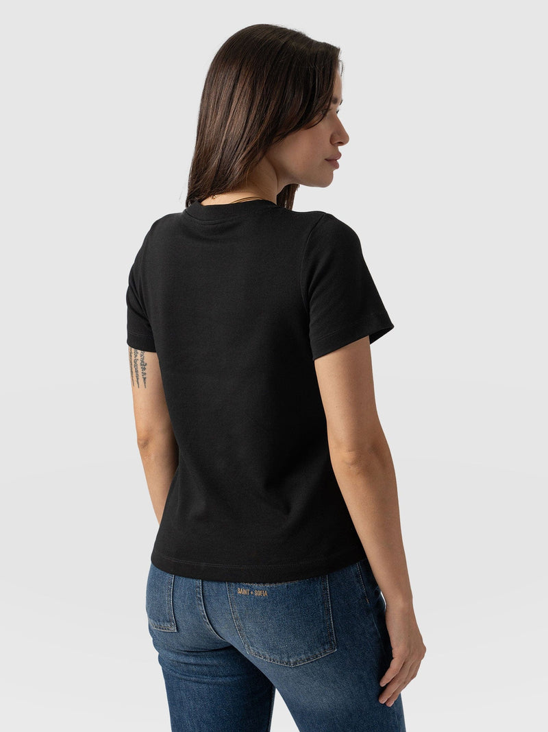 Chelsea Crew Neck Tee - Black