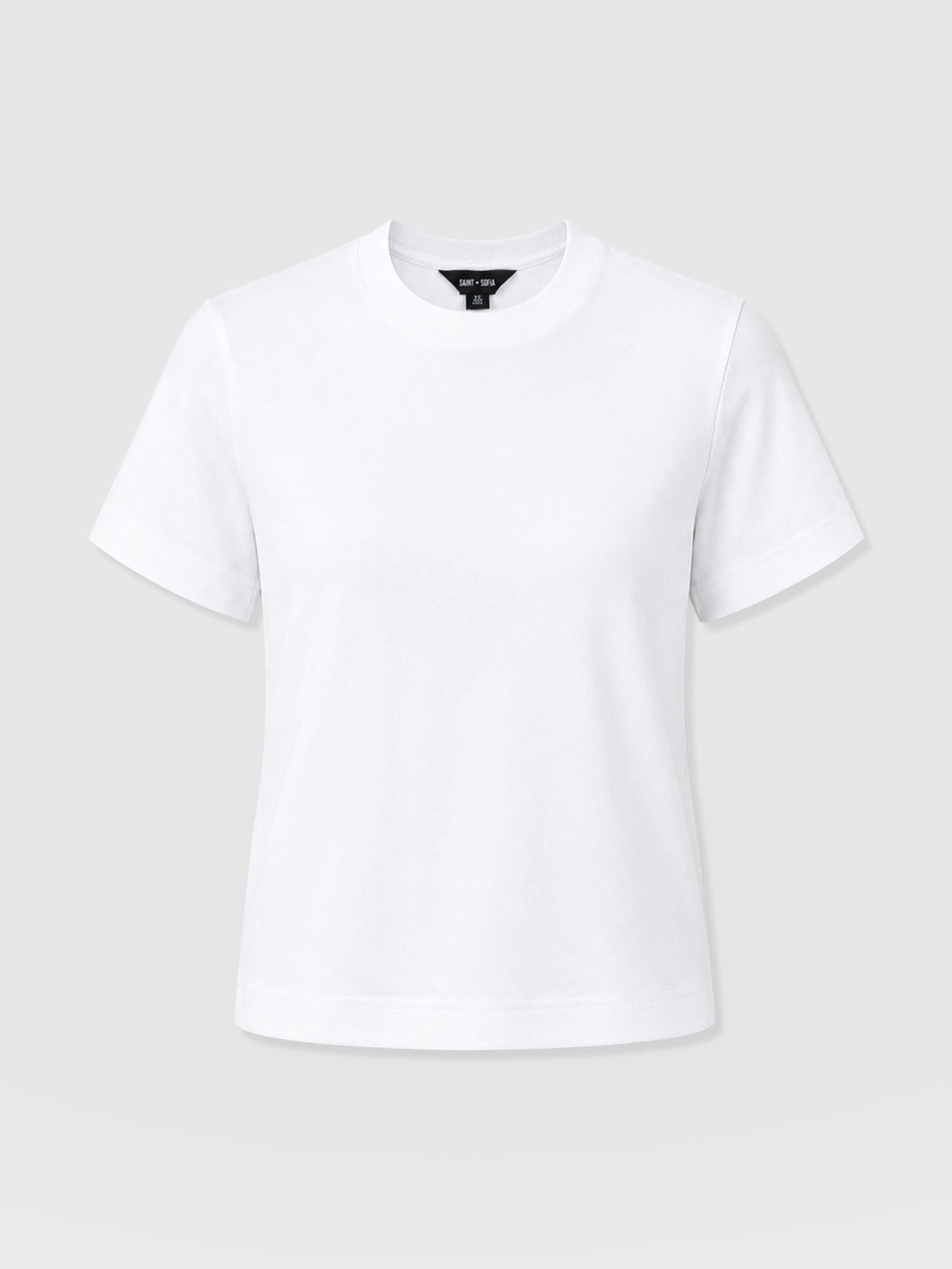 Chelsea Crew Neck Tee - White