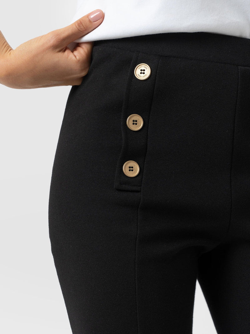 Chelsea Crop Legging Black