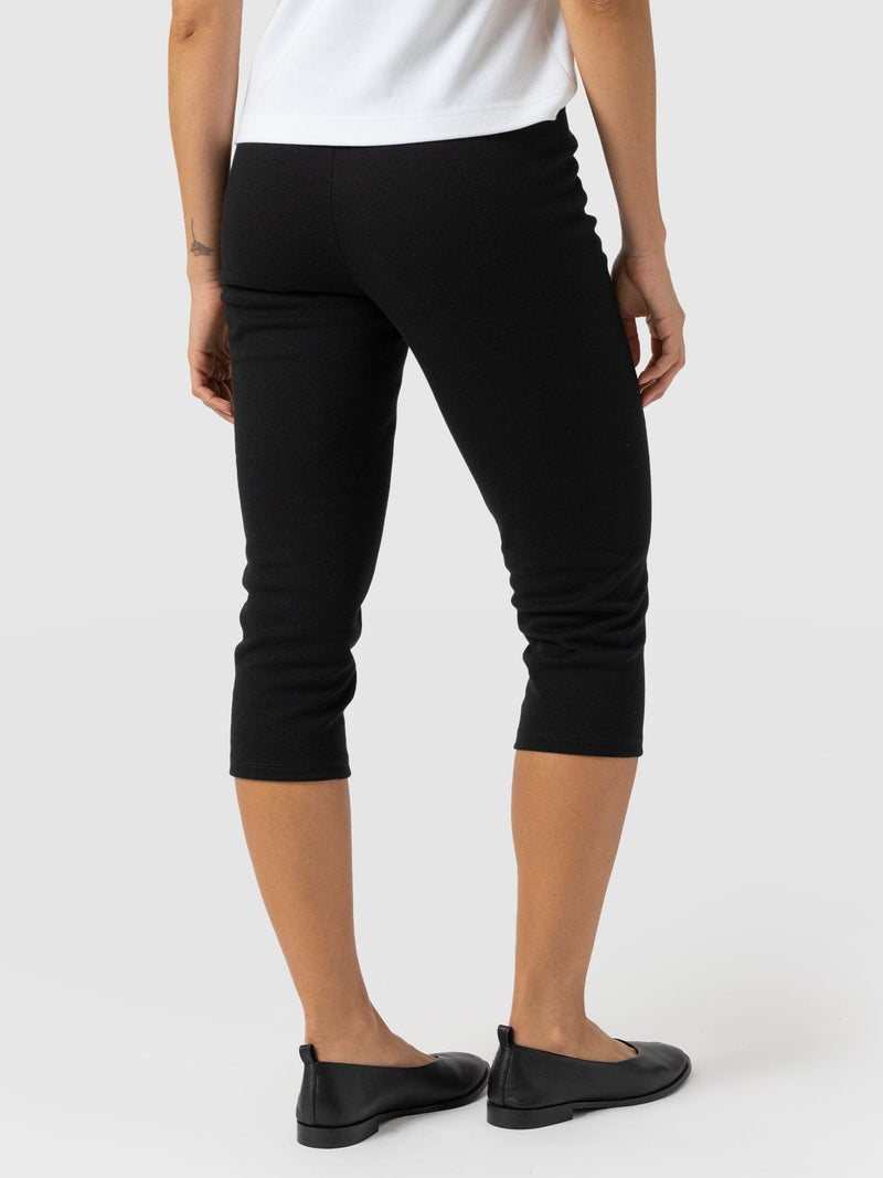 Chelsea Crop Legging Black
