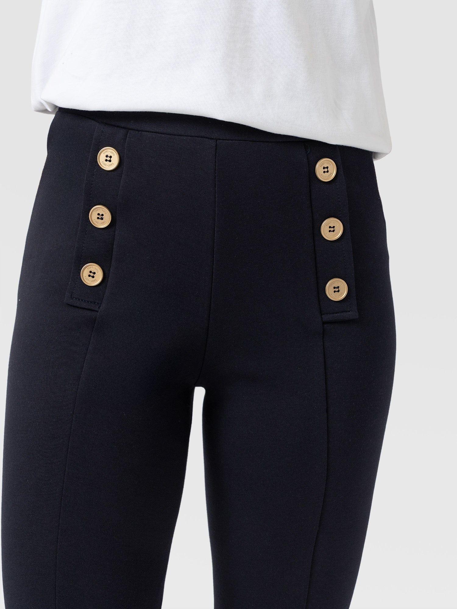 Chelsea Legging Navy - Women's Leggings | Saint and Sofia® UK