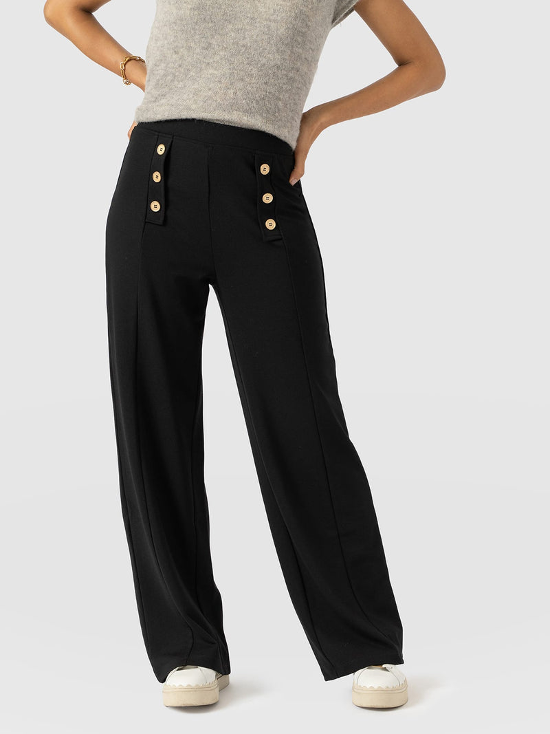 Chelsea Pant - Black Jersey