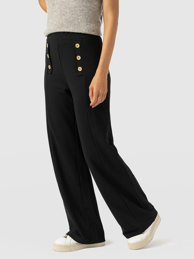 Chelsea Pant - Black Jersey