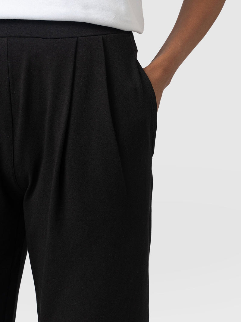 City Culotte - Black Pleats