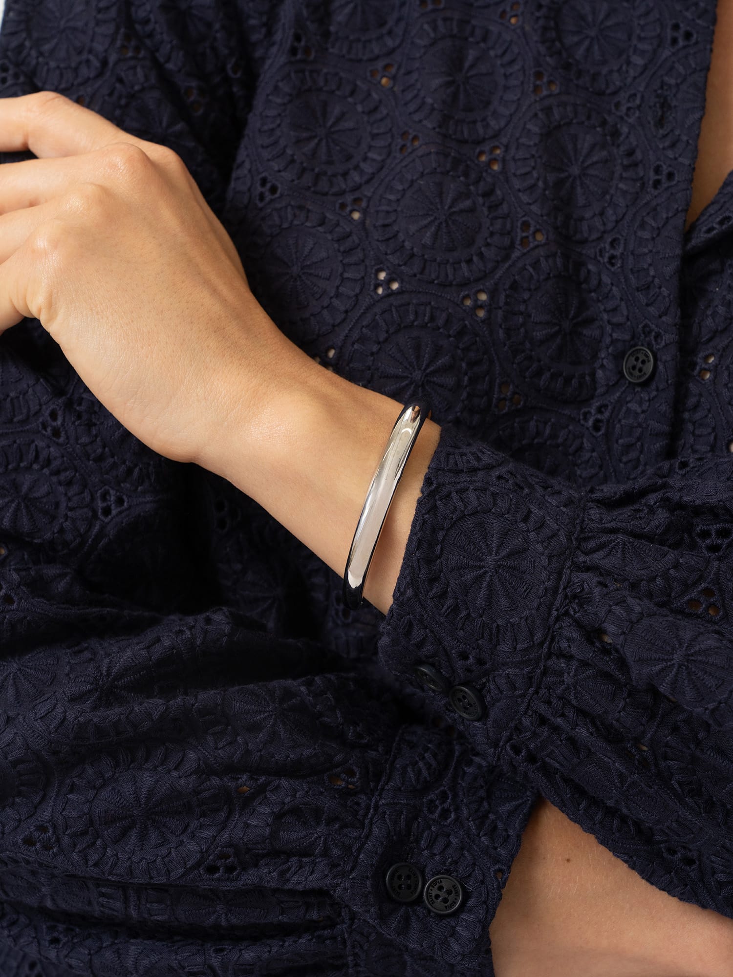 Classic Bangle - Silver