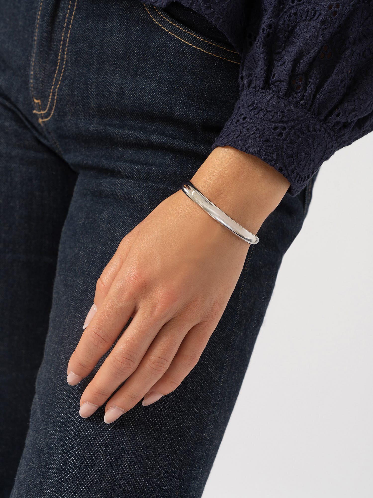 Classic Bangle - Silver