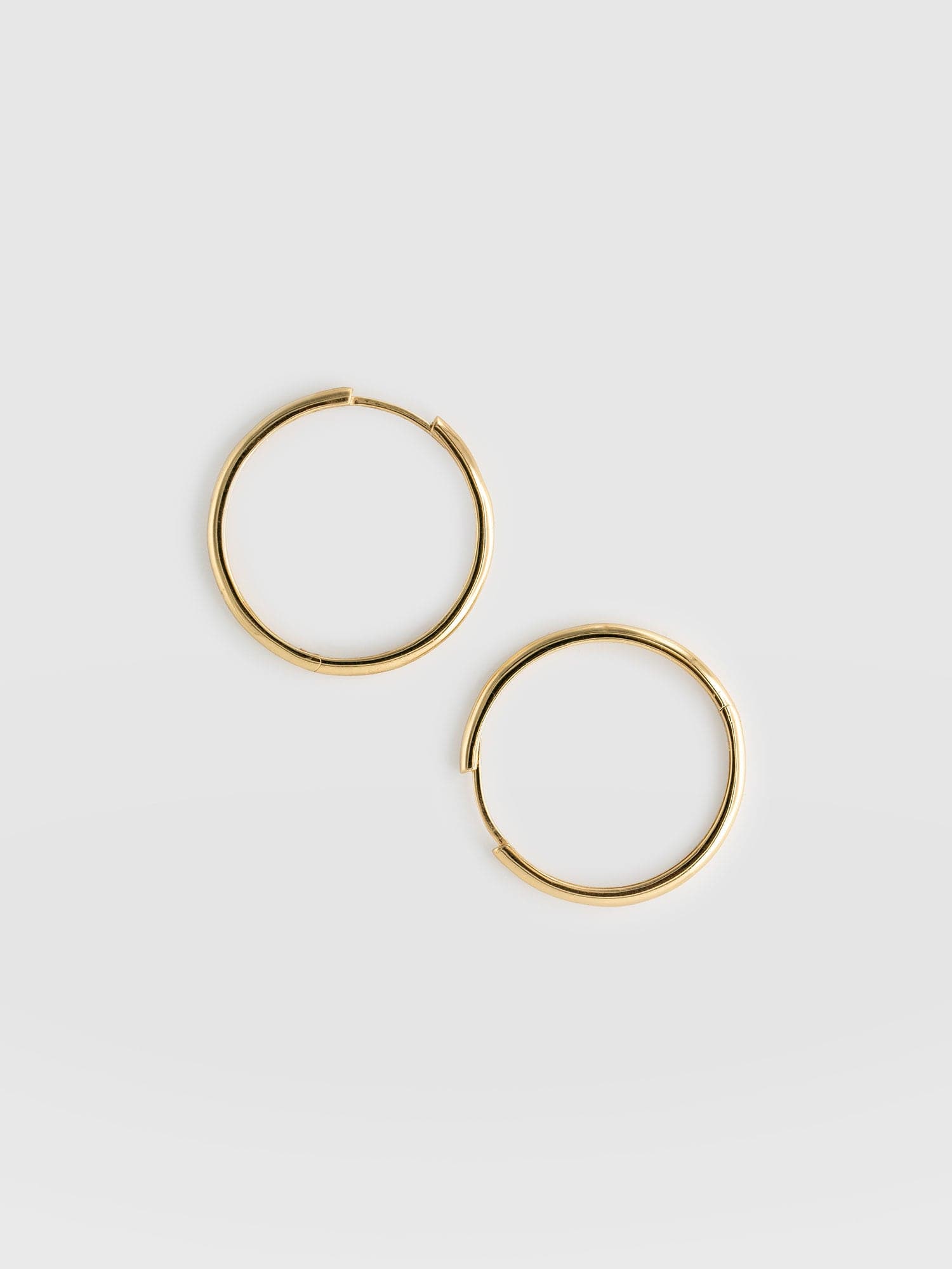 Classic Hoop Earrings Gold - Women's Jewellery | Saint + Sofia® UK