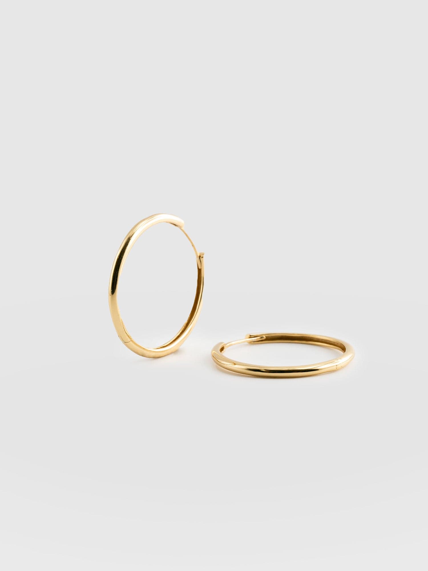 Classic Hoop Earrings Gold - Women's Jewellery | Saint + Sofia® UK