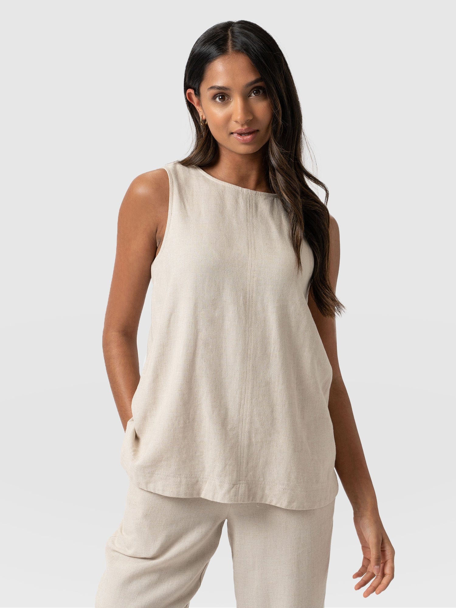 Corinne Tunic  - Oatmeal