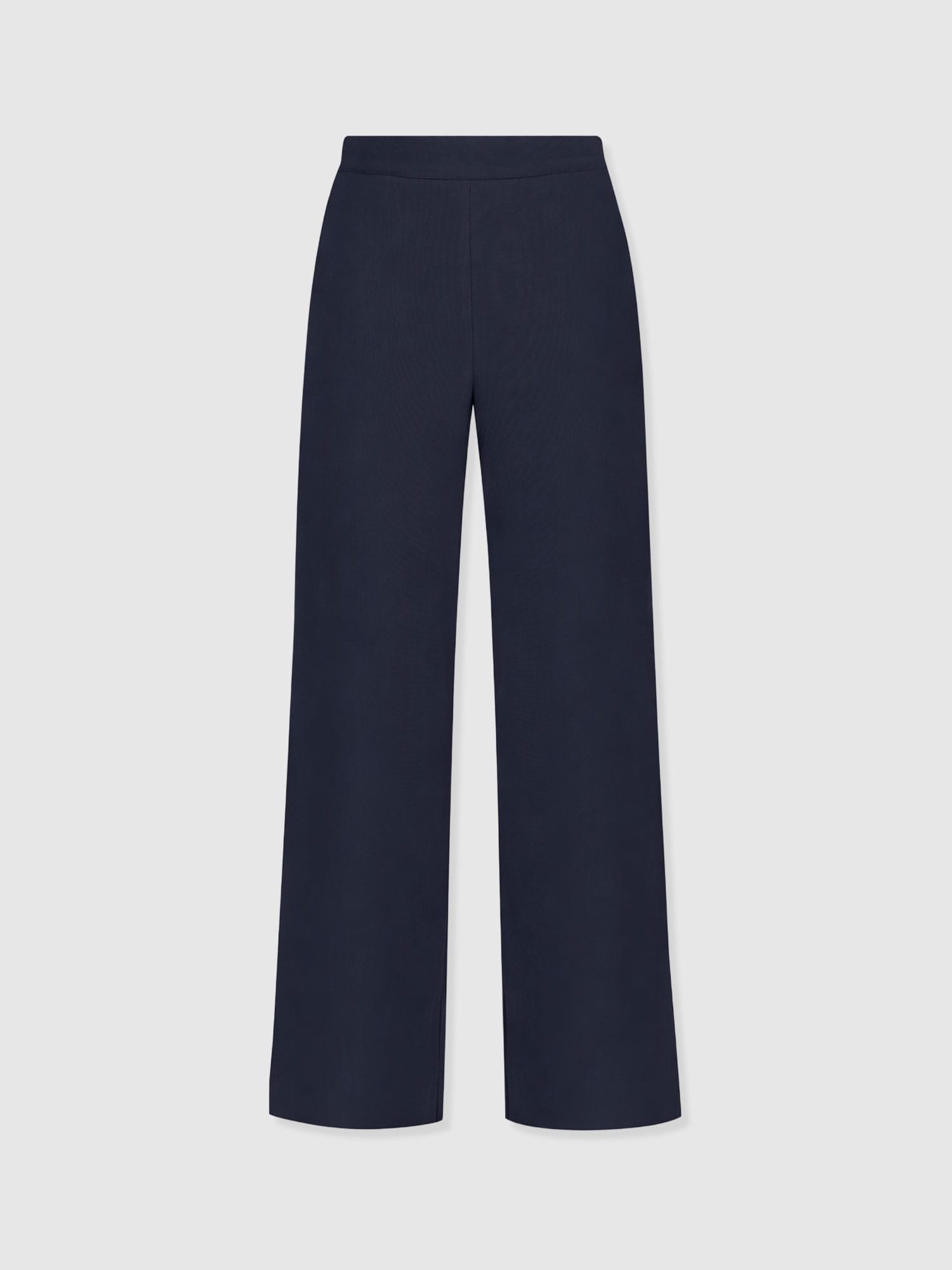 Corinne Wide Leg Linen Pant - Navy - Women's Trousers | Saint and Sofia® UK