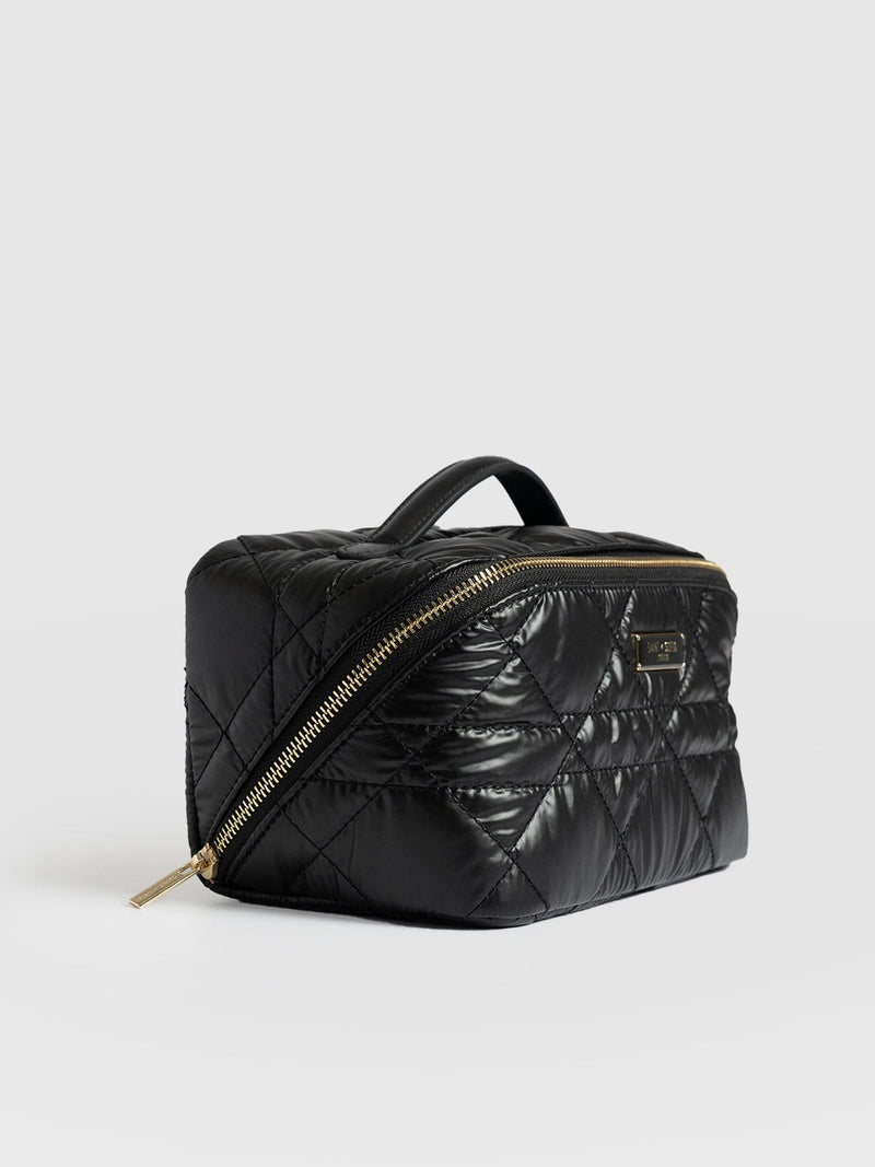 Cosmetics & Wash Bag - Black