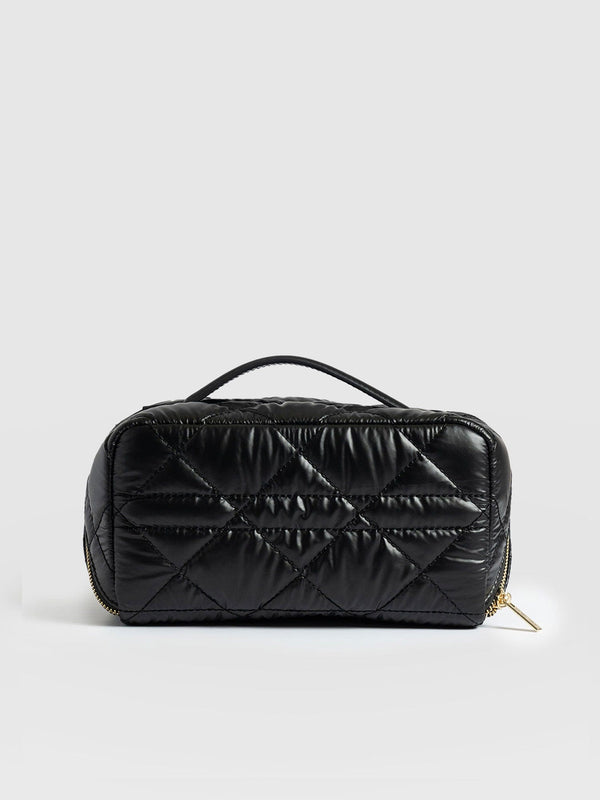 Cosmetics & Wash Bag - Black