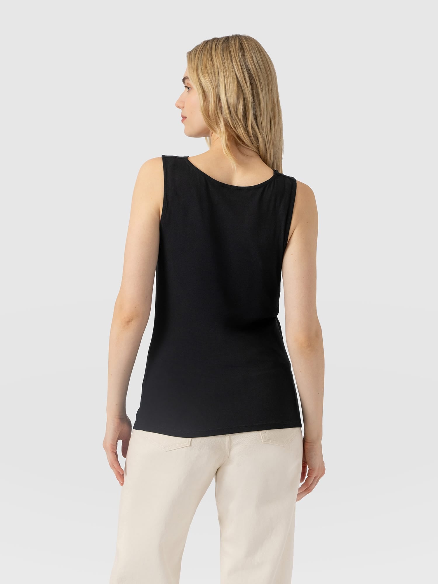Cowl Neck Cami - Black