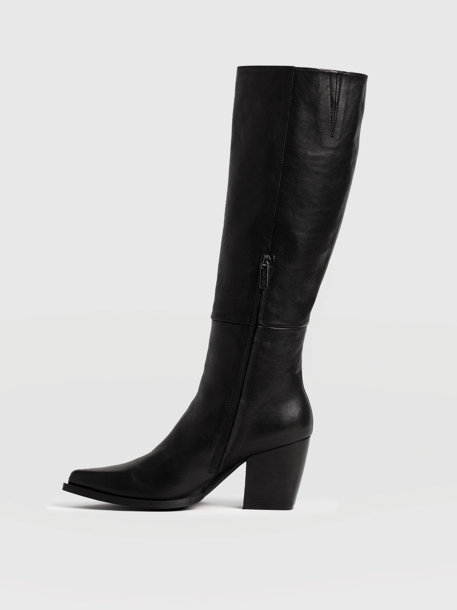 Dallas Knee High Boot - Black