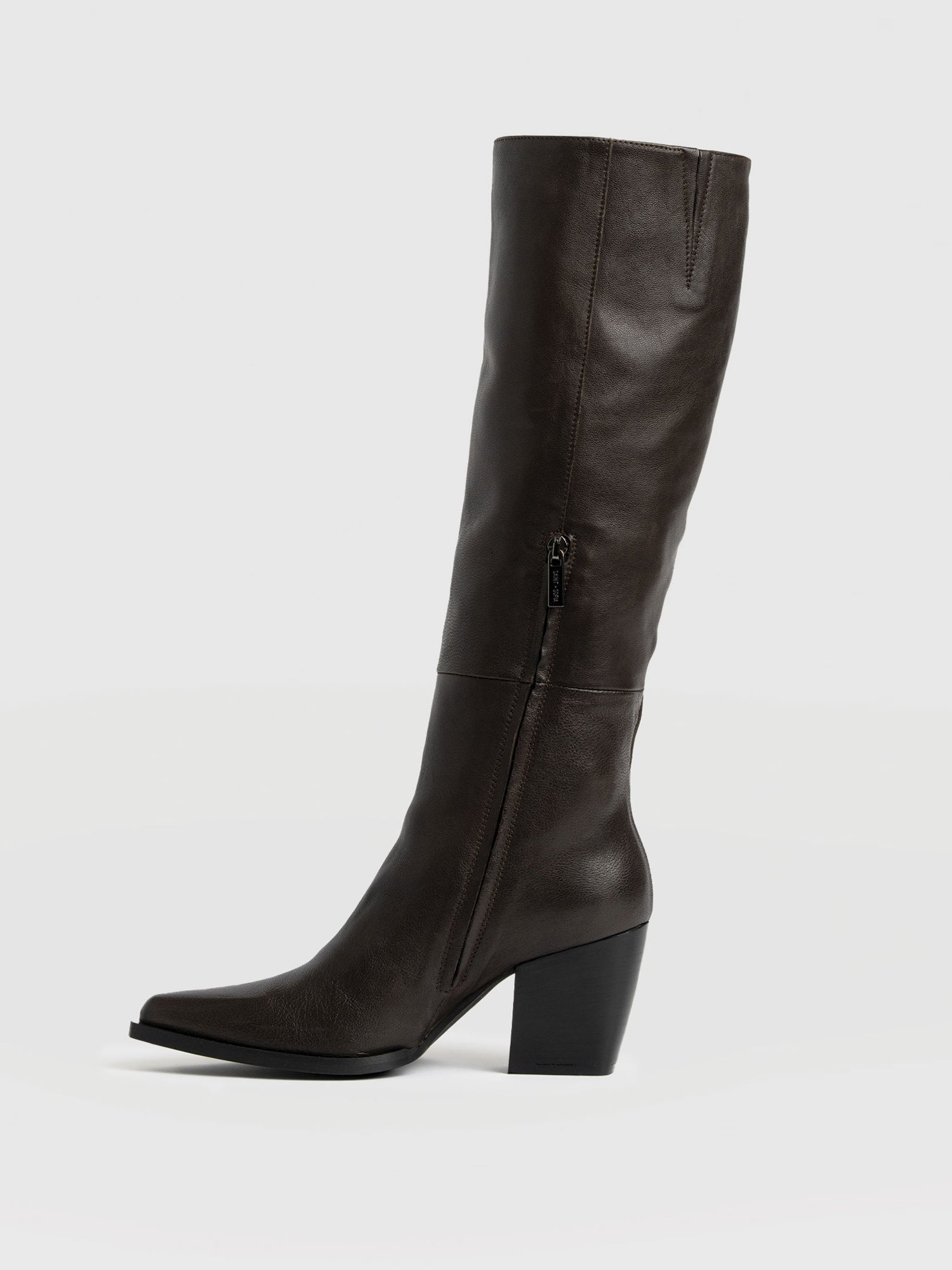 Dallas Knee High Boot - Chocolate