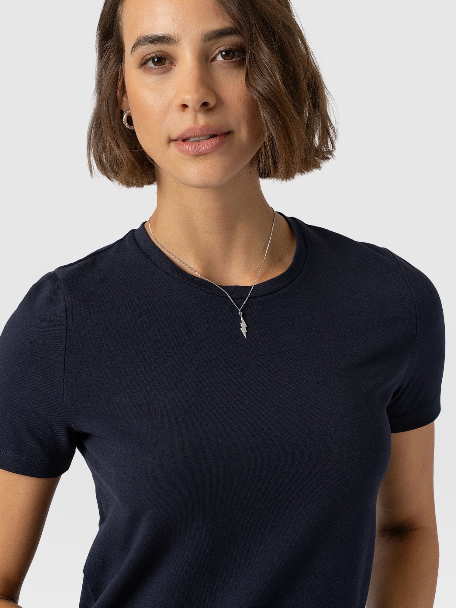 Easy T-Shirt Midi Dress - Navy