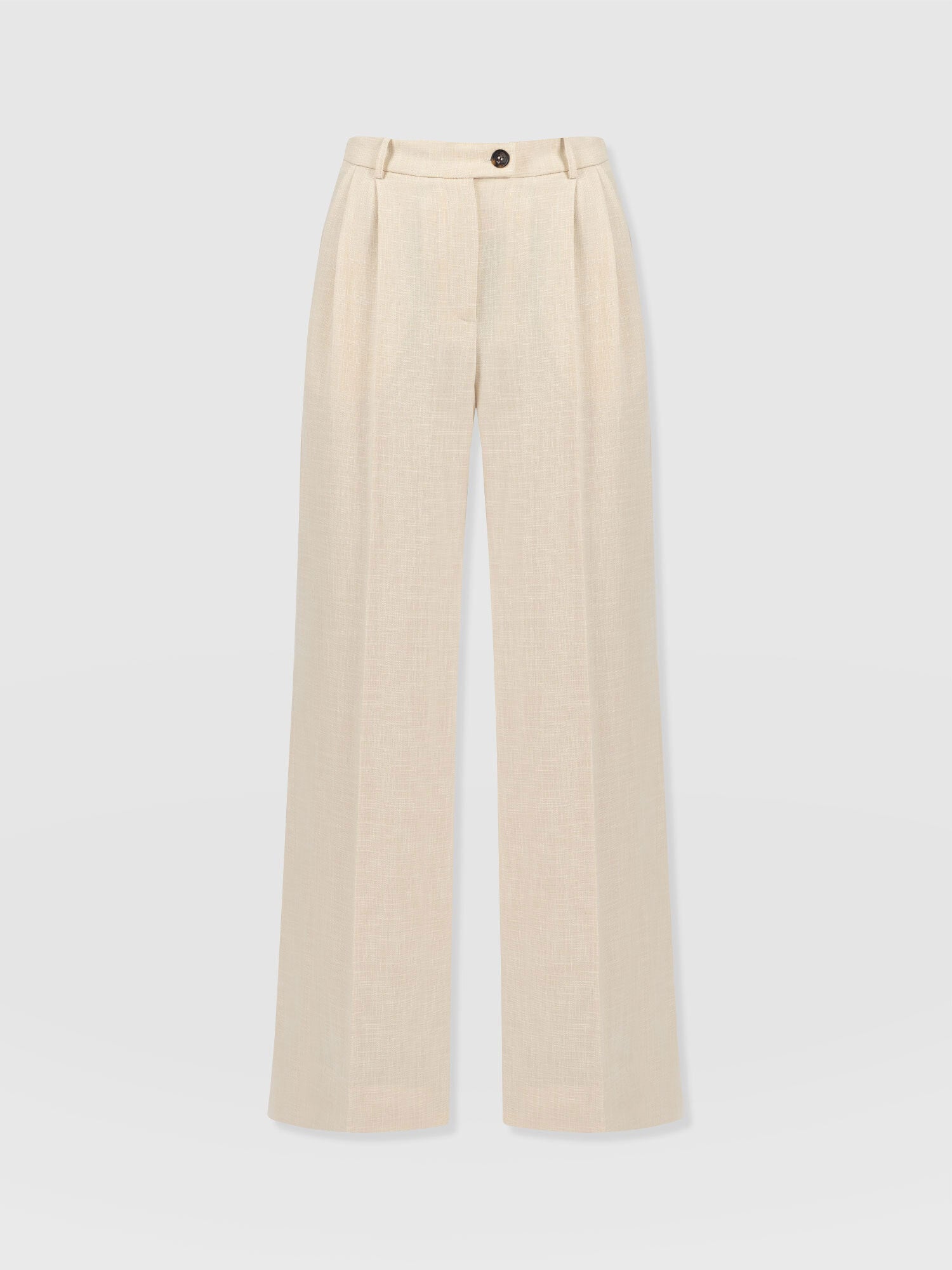 Argent Wide Leg Pant - Cream