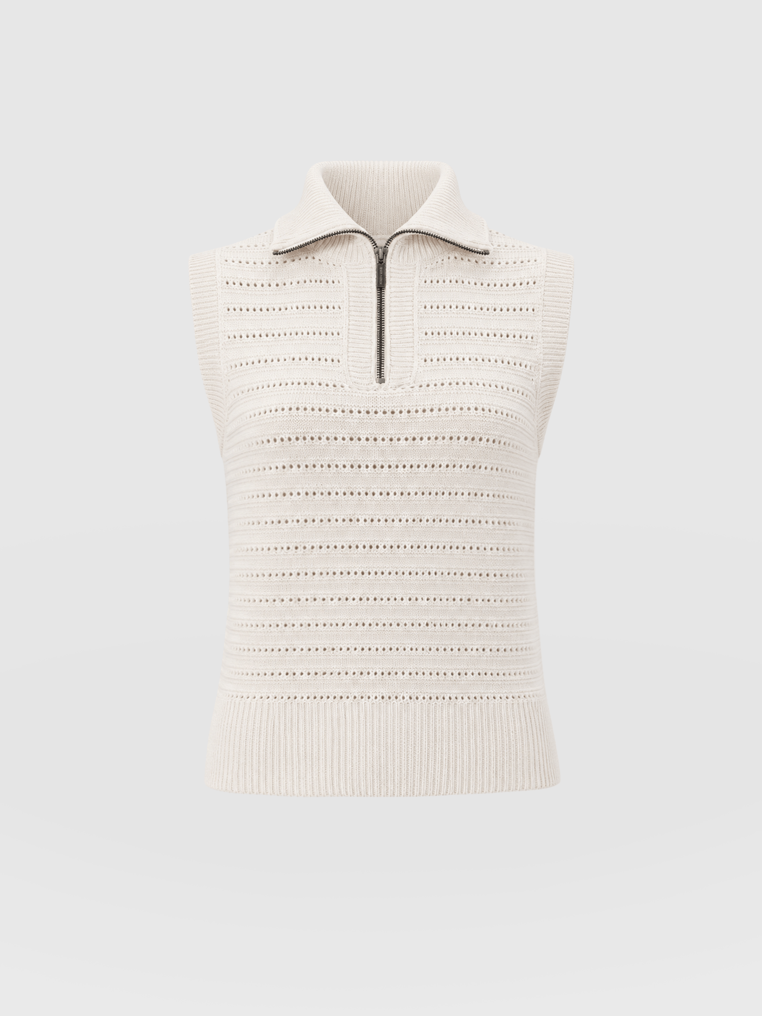 Ester Sleeveless Knit - Cream