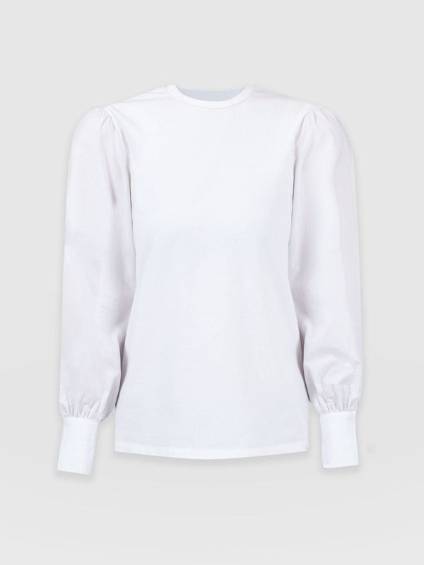 Eva Mock Shirt - White