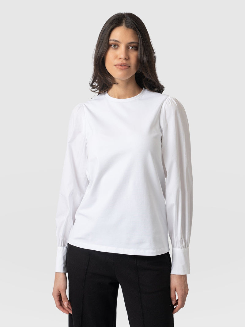 Eva Mock Shirt - White
