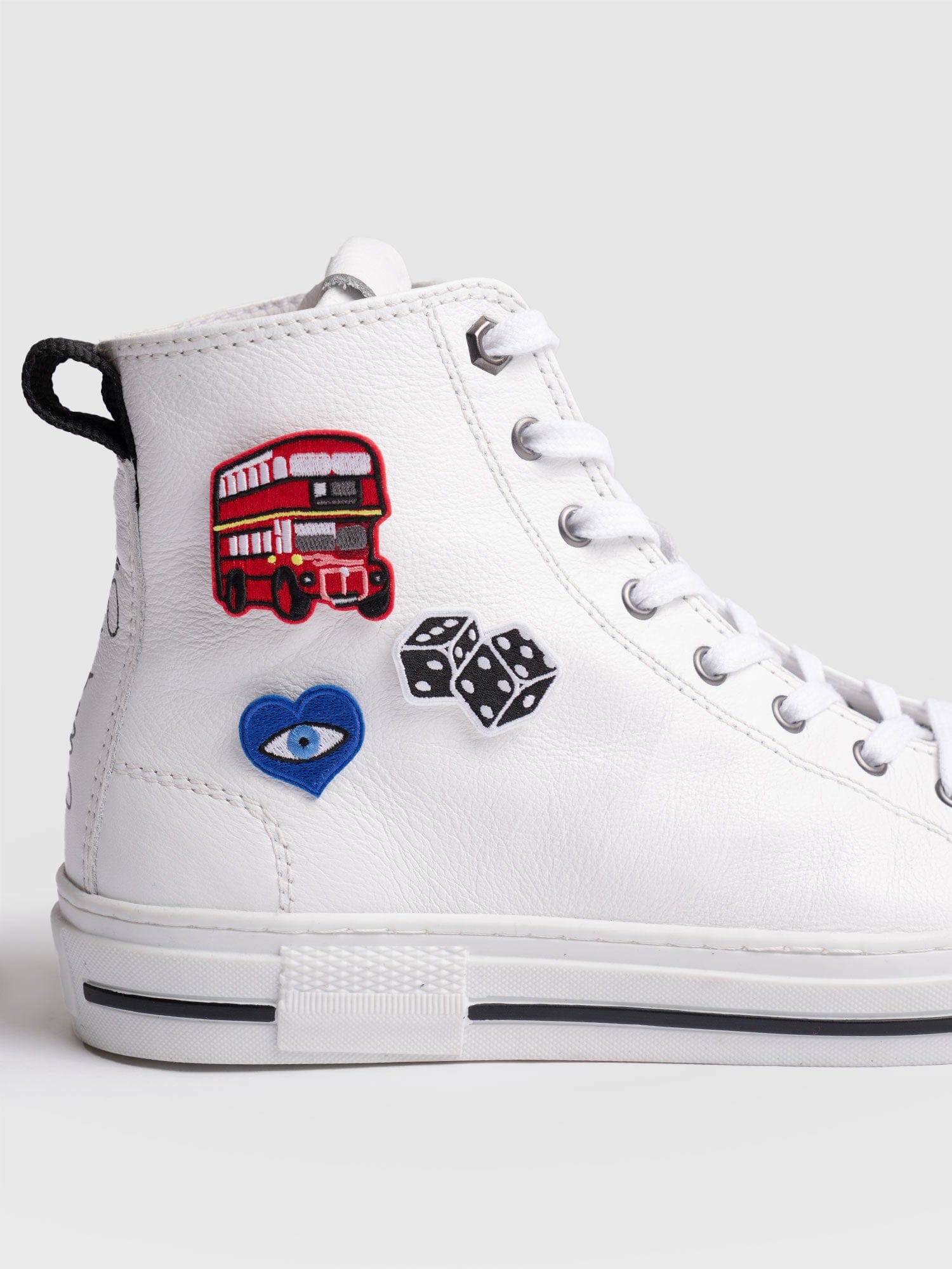 Eye Sticker Badge - Blue