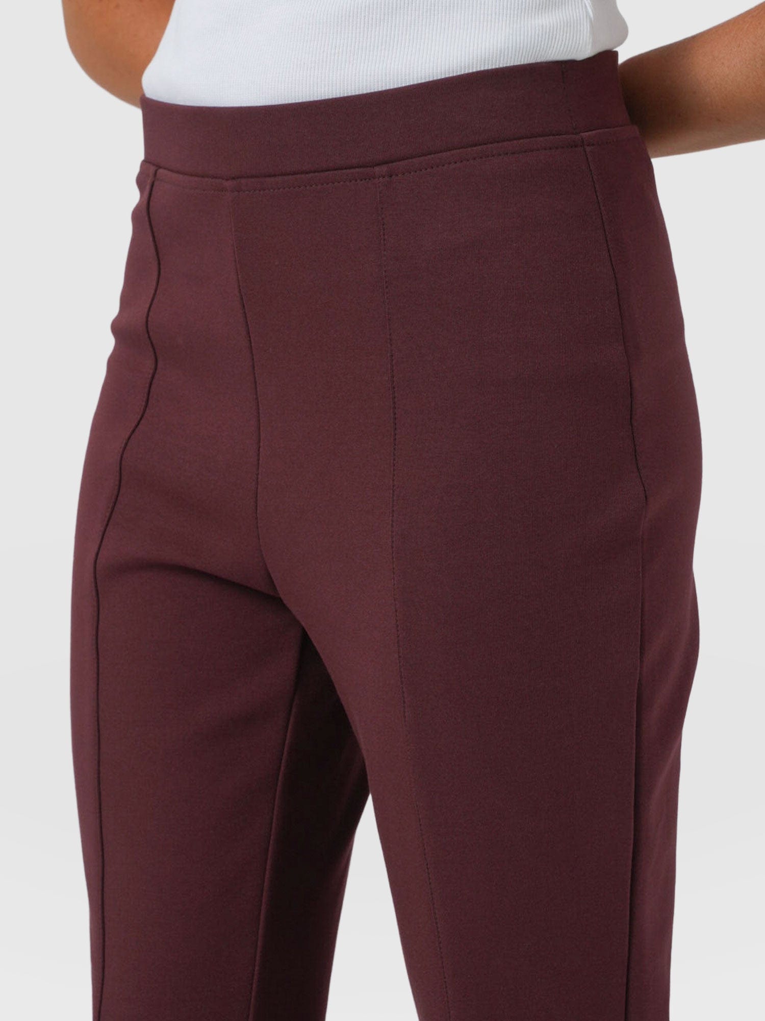 Fearne Flare Legging - Maroon