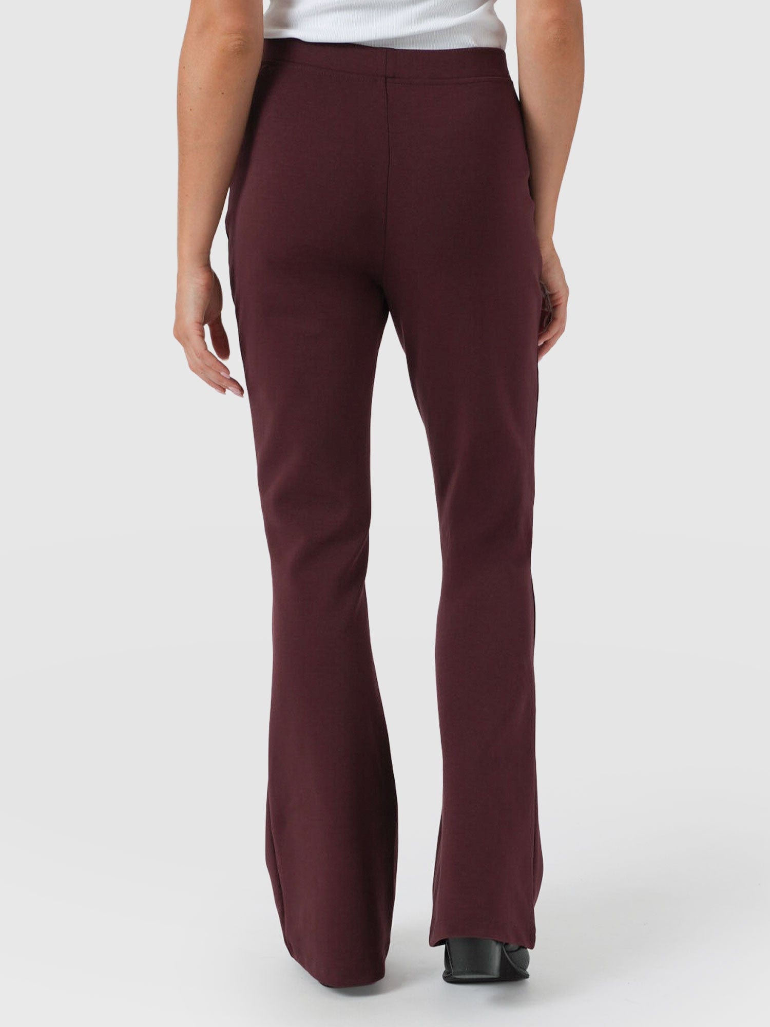 Fearne Flare Legging - Maroon