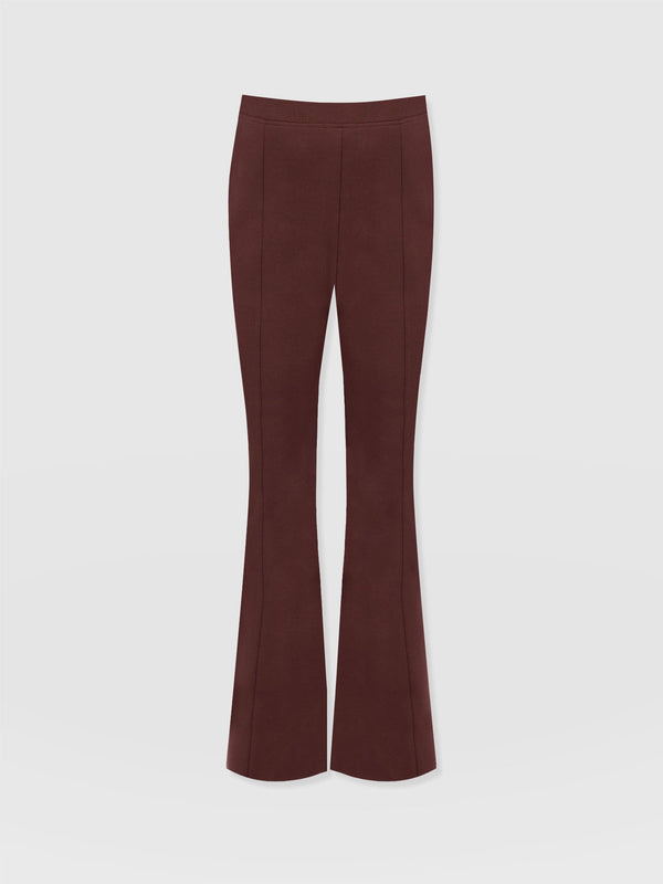 Fearne Flare Legging - Maroon