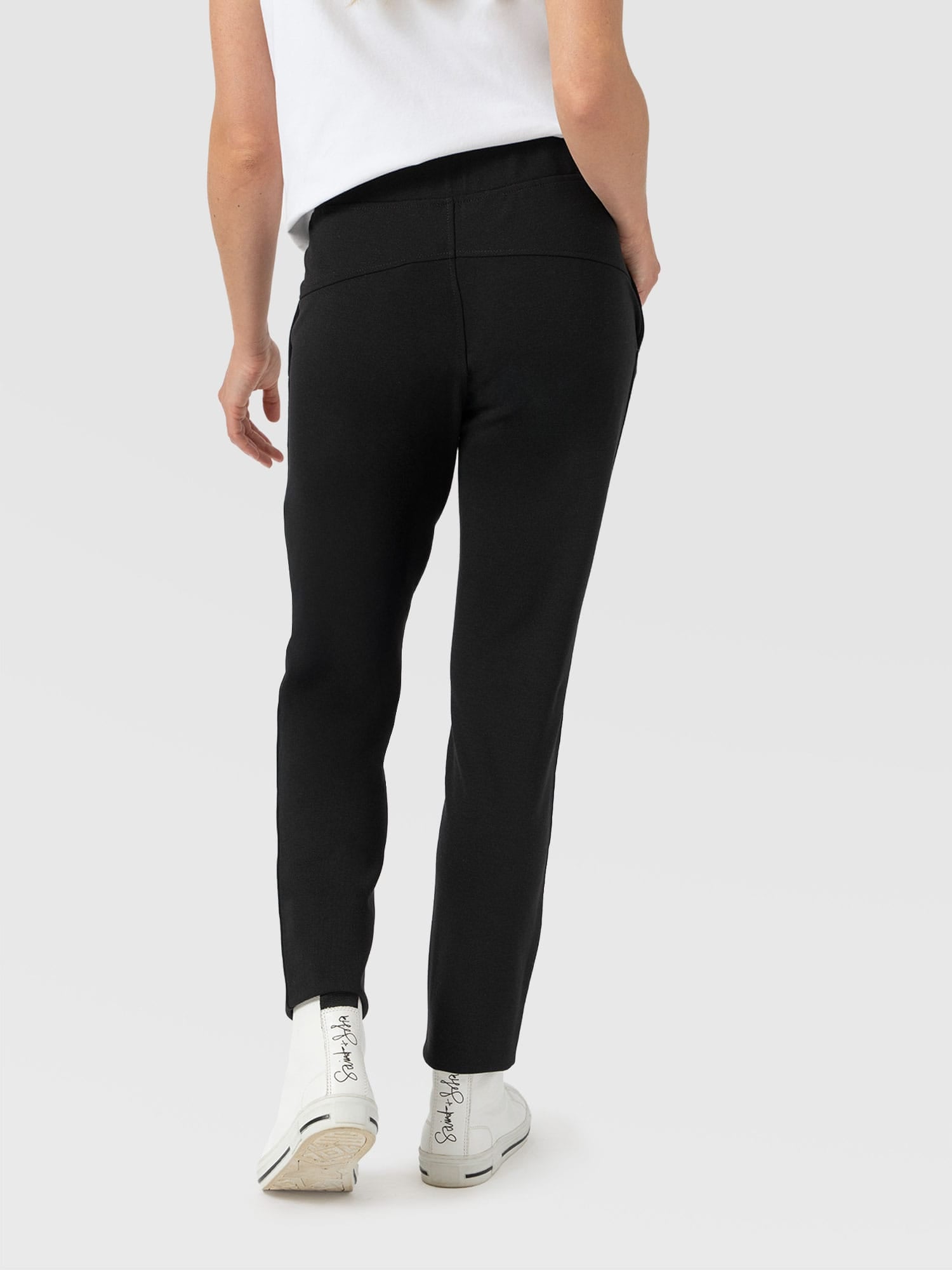 Finsbury Pant Black - Women's Trousers | Saint + Sofia® UK