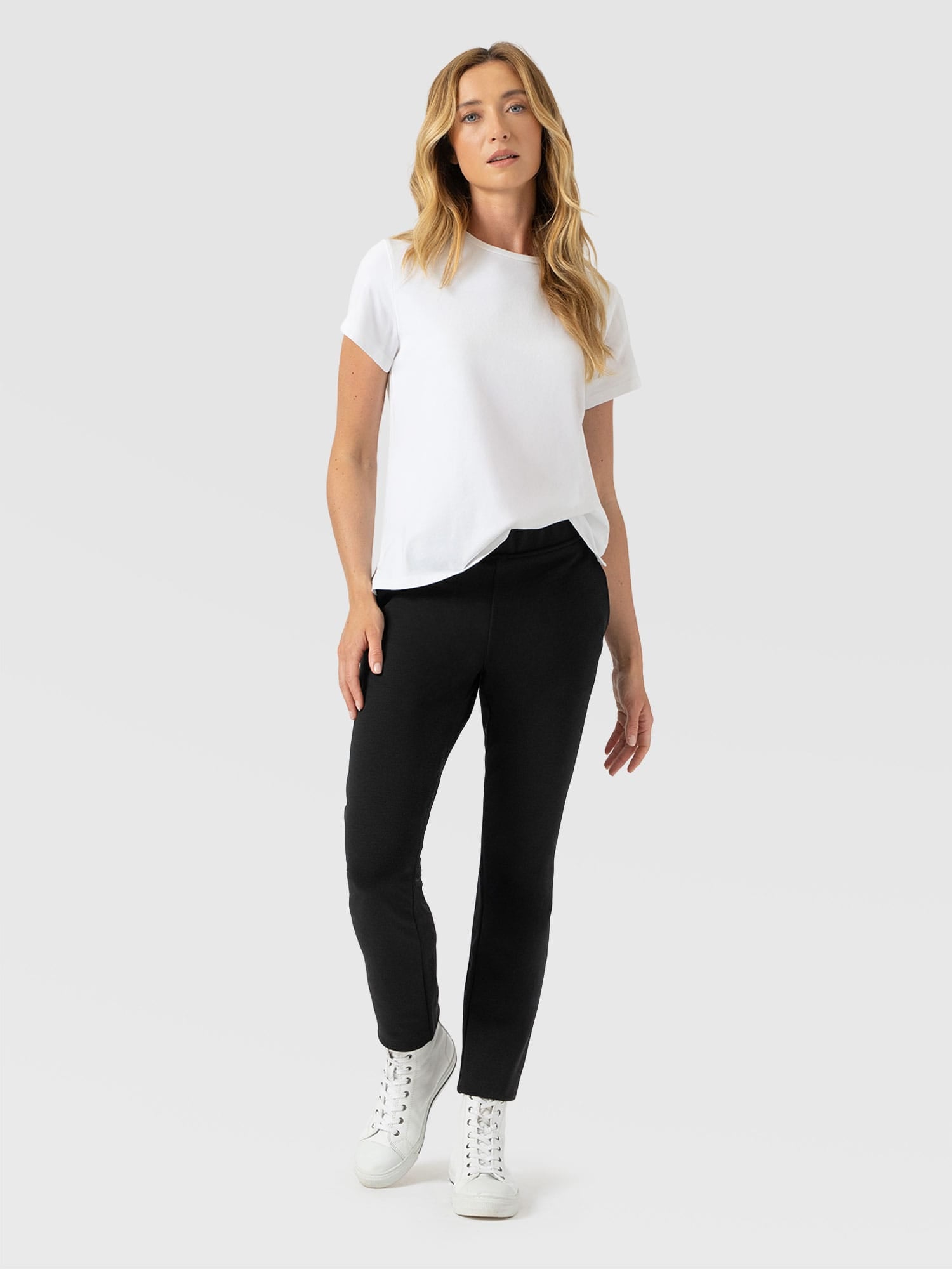 Finsbury Pant Black - Women's Trousers | Saint + Sofia® UK