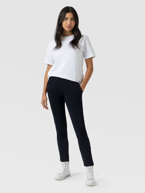 Finsbury Pant Navy - Women's Trousers | Saint + Sofia® UK