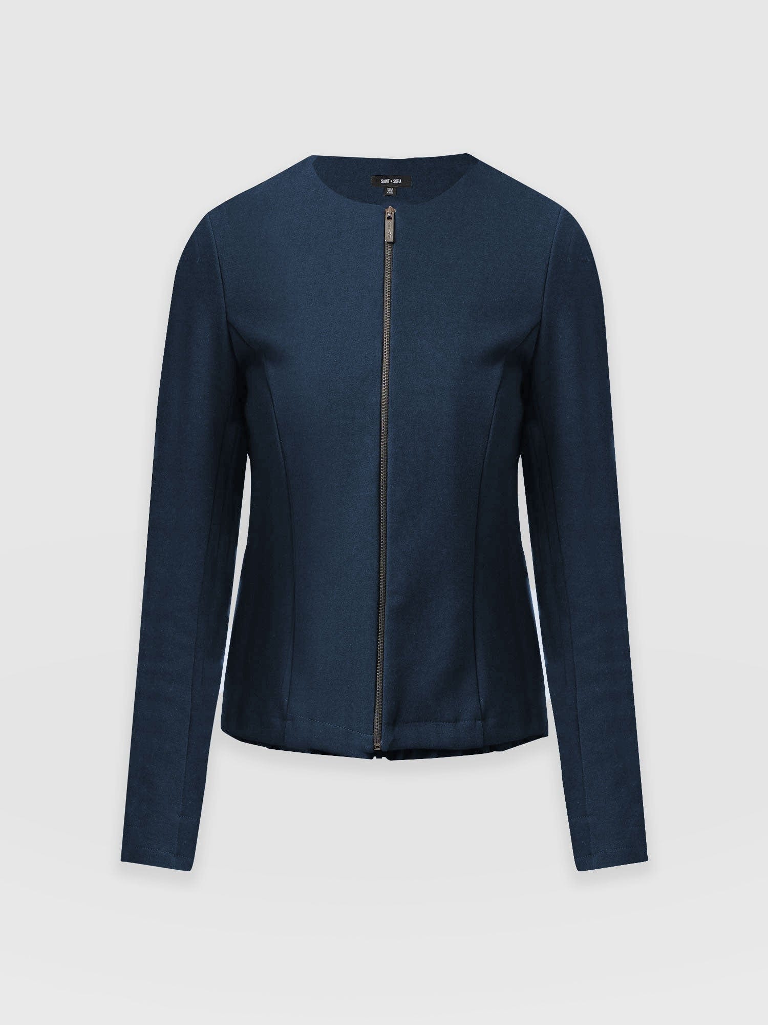 Florence Jacket - Navy - Women's Jackets | Saint + Sofia® UK