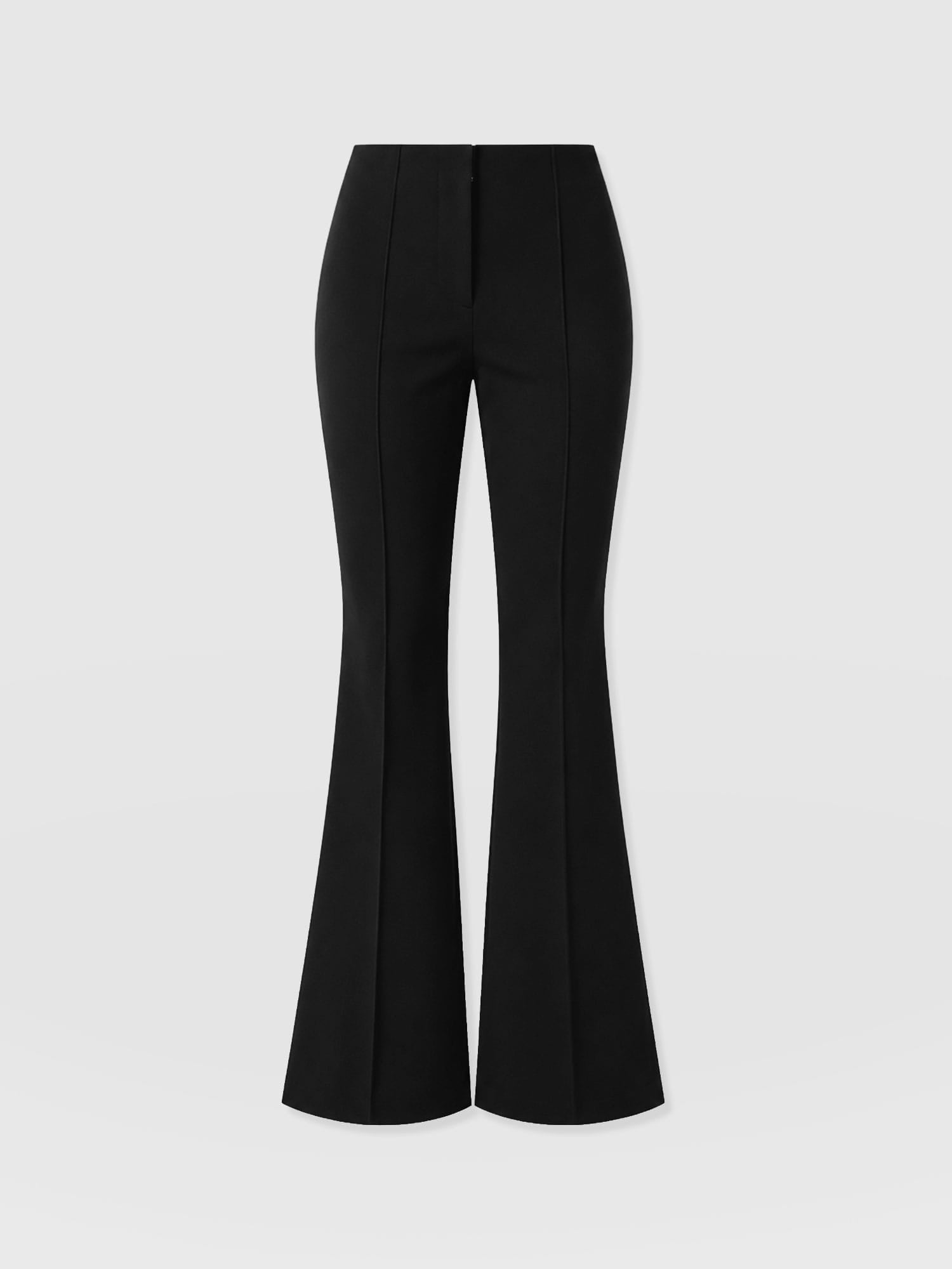 Freya Flared Trouser - Black