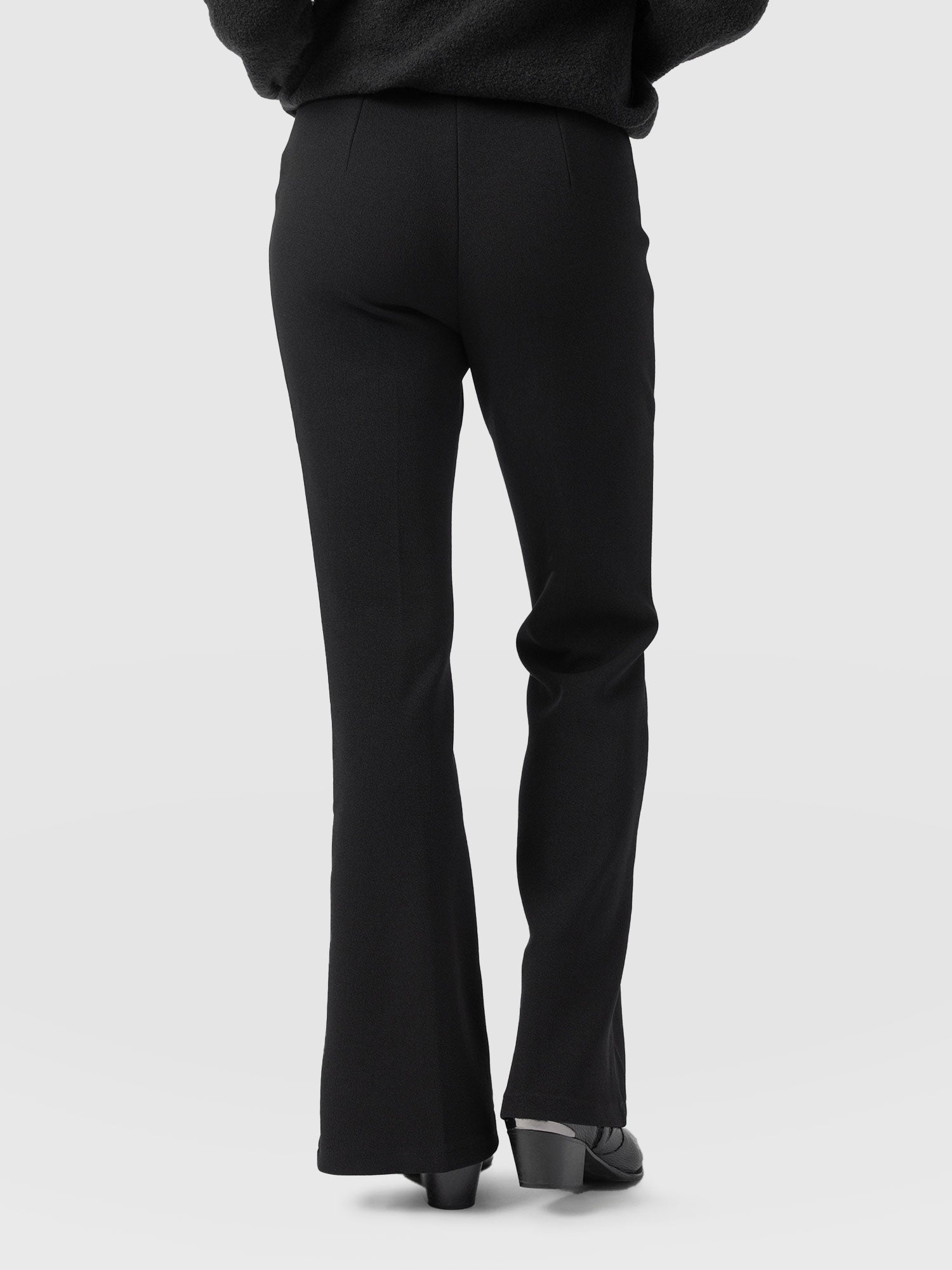 Freya Flared Trouser - Black