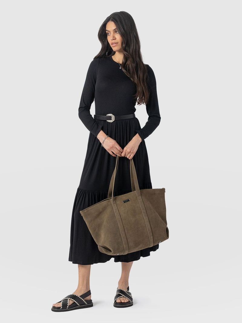 Greenwich Dress Black Sleeves - Women's Dresses | Saint + Sofia® UK