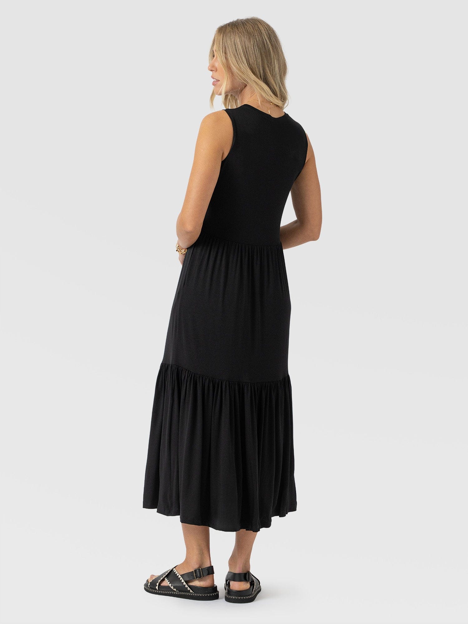 Greenwich Dress - Jersey Black