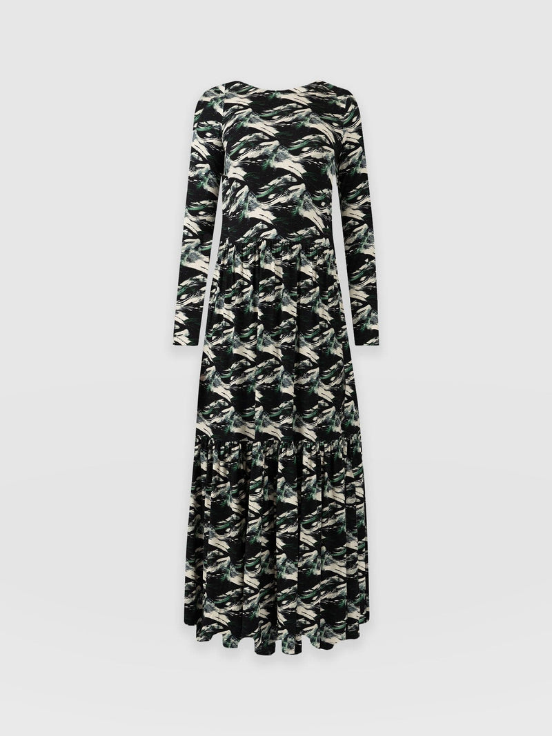 Greenwich Dress Long Sleeve - Regent Swirl