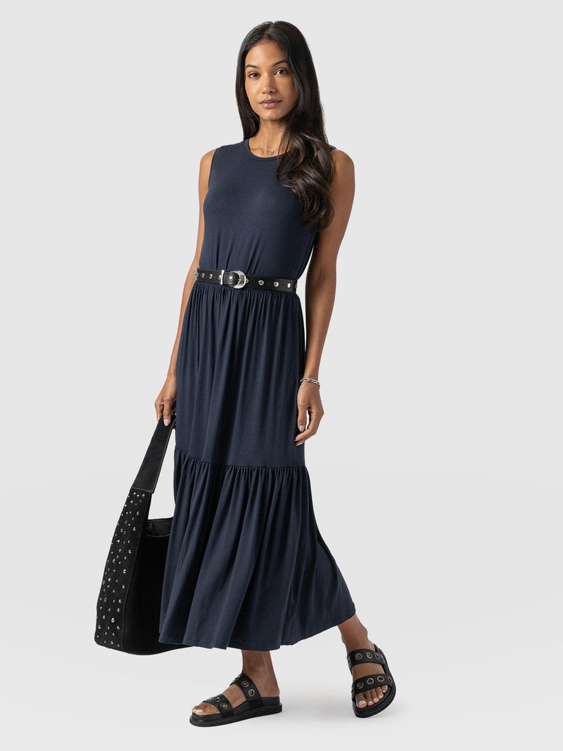 Greenwich Dress - Navy