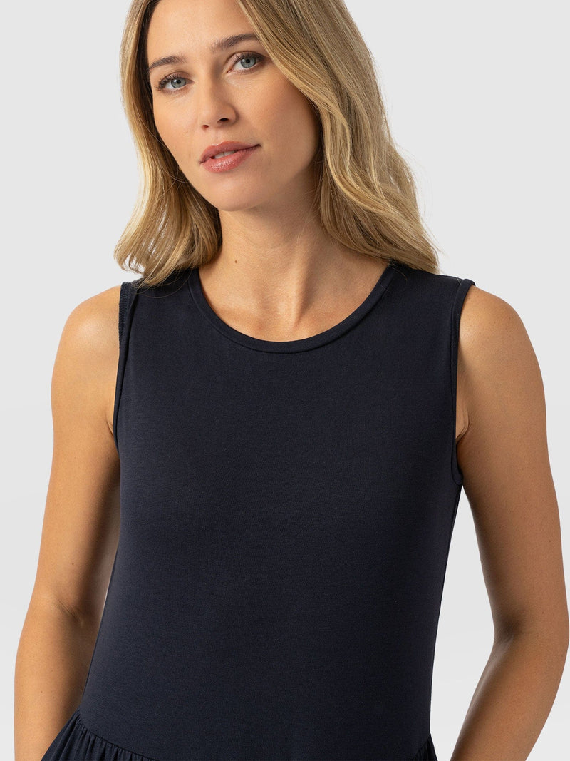 Greenwich Dress - Navy