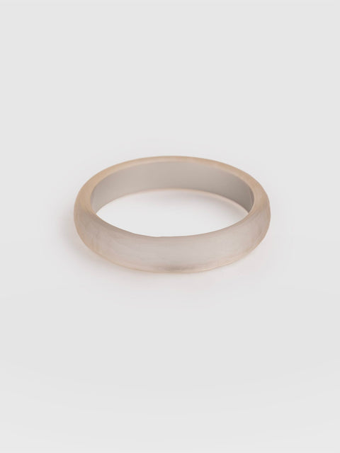 Hammered Bangle - Champagne