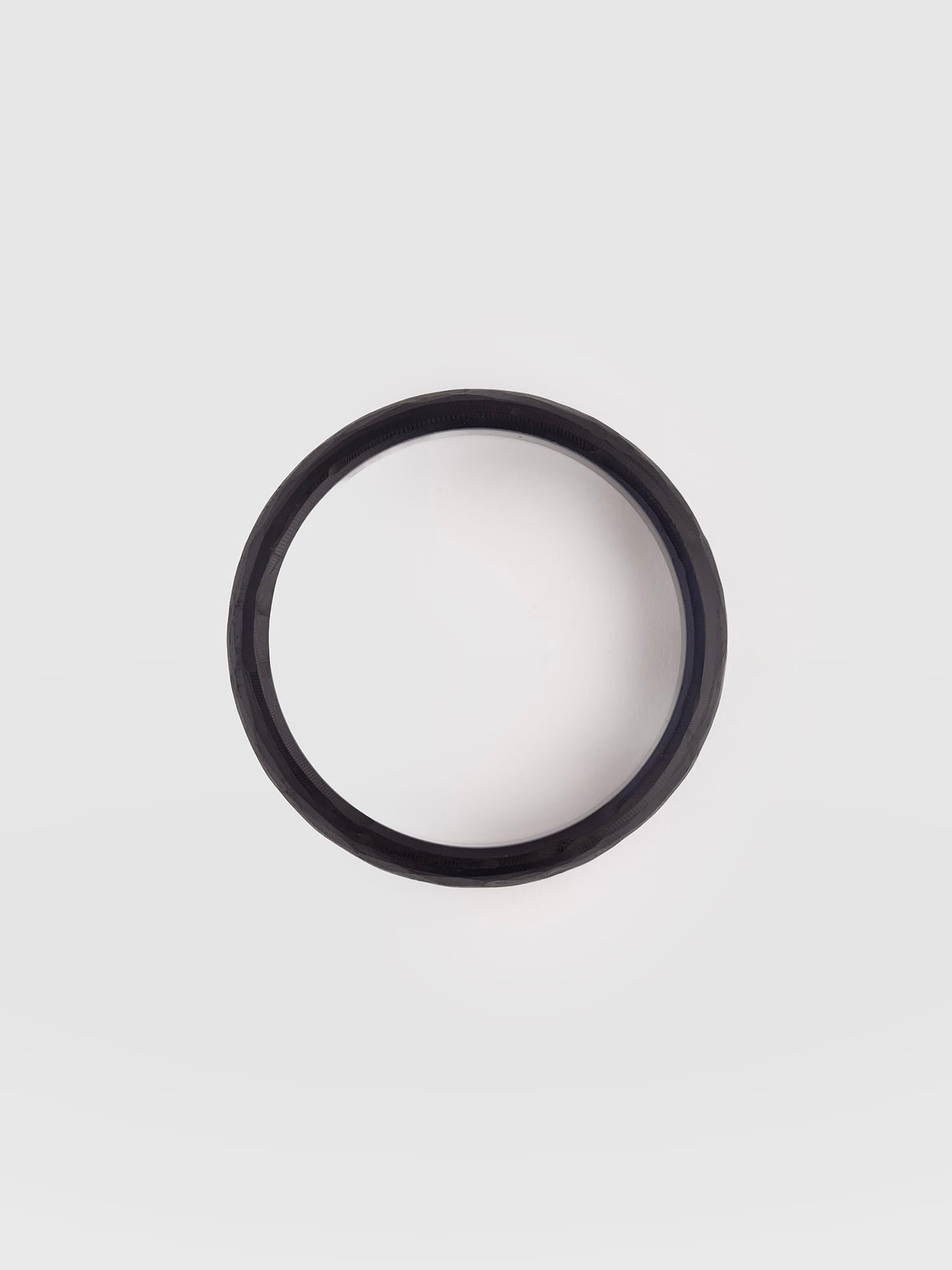 Hammered Bangle - Navy - Women's Jewellerys | Saint and Sofia® UK