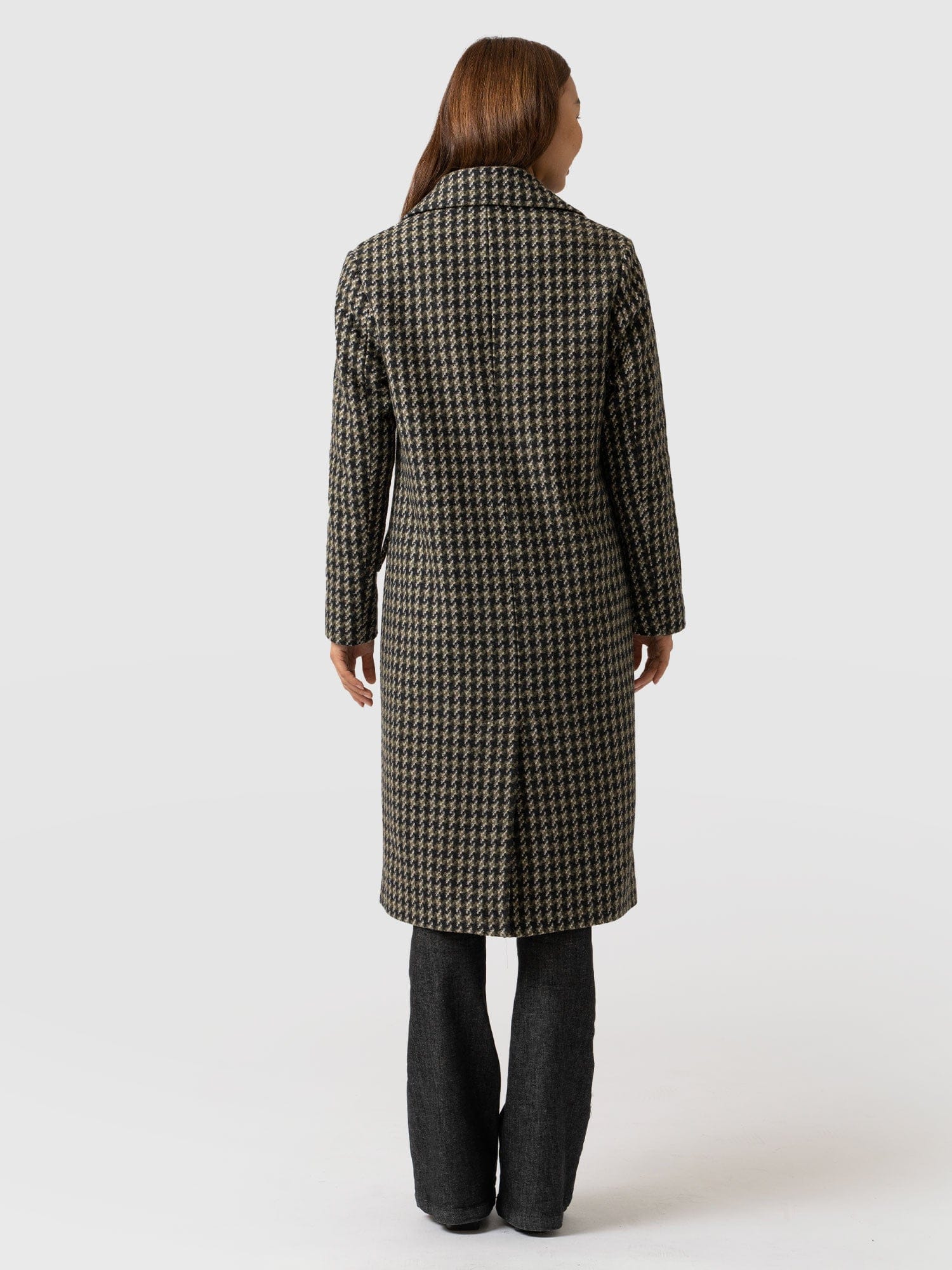 Sofia cashmere deals houndstooth coat