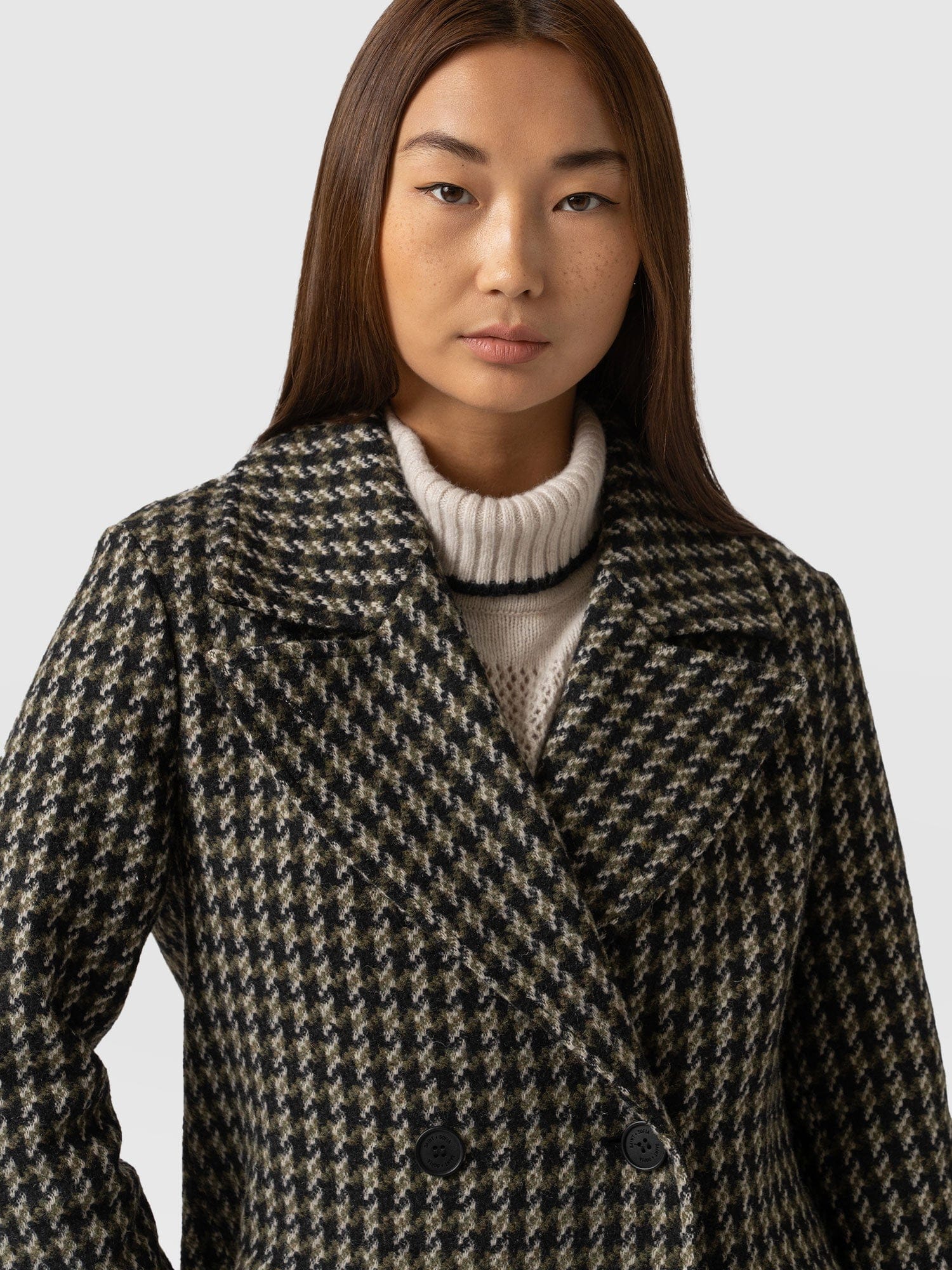 Houndstooth sale coat uk